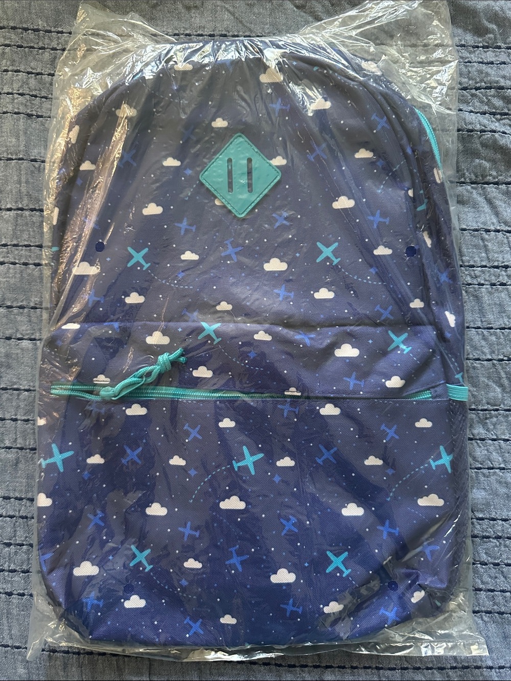 NWT Airplane Print Backpack